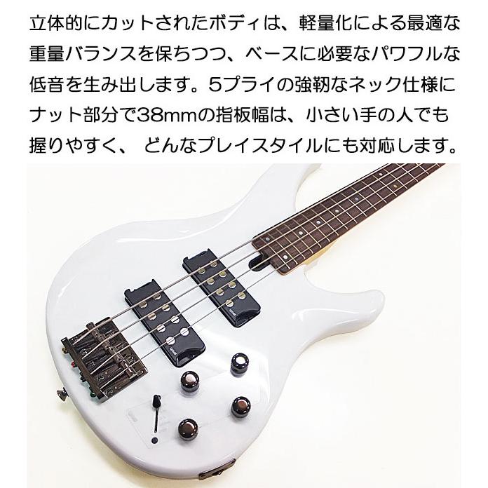 ベース YAMAHA TRBX304 YAMAHA（ヤマハ） ベース TRBX304 エレキベース 初心者 入門 7点
