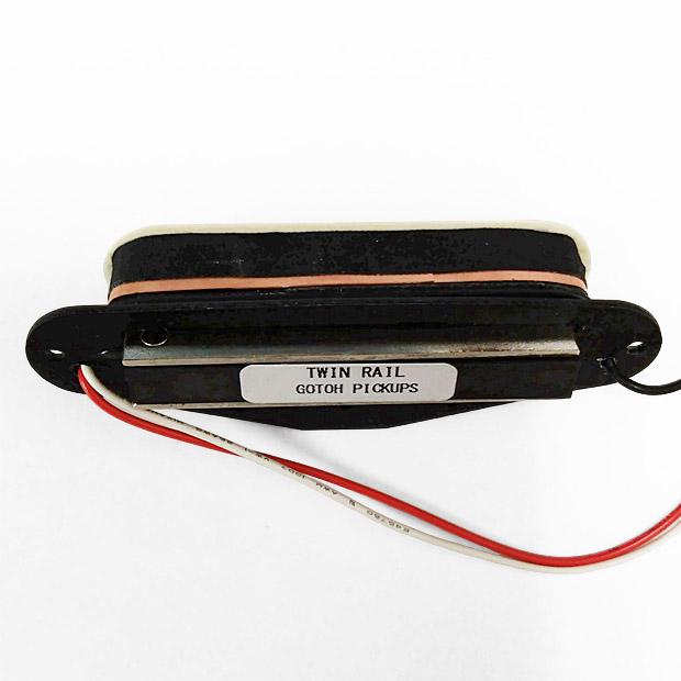 GOTOH Pickups TWIN-RAIL WH(ホワイト) シングルサイズ・ハムバッカー
