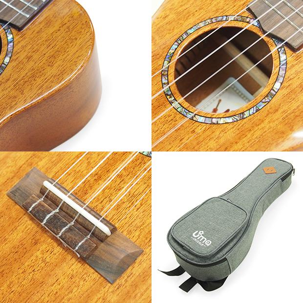 ⭐︎こっぺ⭐︎uma ウクレレ  uk20sc BK ⭐︎こっぺ⭐︎uma ウクレレ uk20sc BK Uma ukulele UK-20SC BK