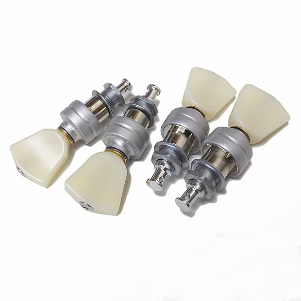 ゴトー ウクレレ ペグ GOTOH UPT UB4N CW クローム 【白ボタン/C