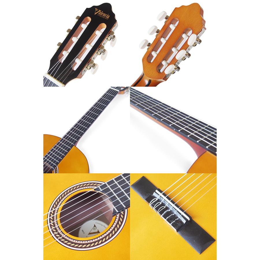 ARIA（アリア） クラシックギター Valencia VC204 4/4 サイズ スプール