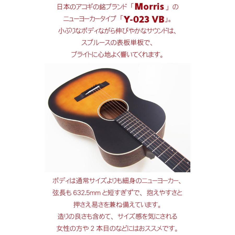 Morris モーリス アコースティックギター Morris Y-023 VB
