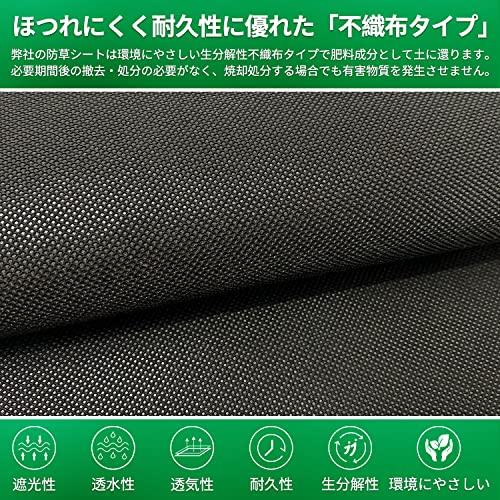 Hide　防草シート　ブラピン Hide 防草シート ブラピン プラピン(50本入) [環境スマイル]