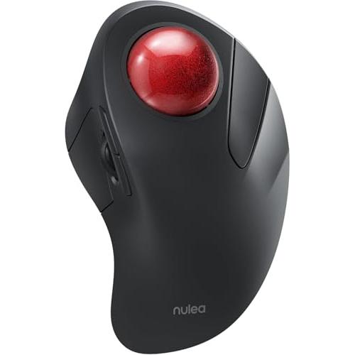 Nulea M505 無線 トラックボールマウス 人差し指操作 エルゴノミクス