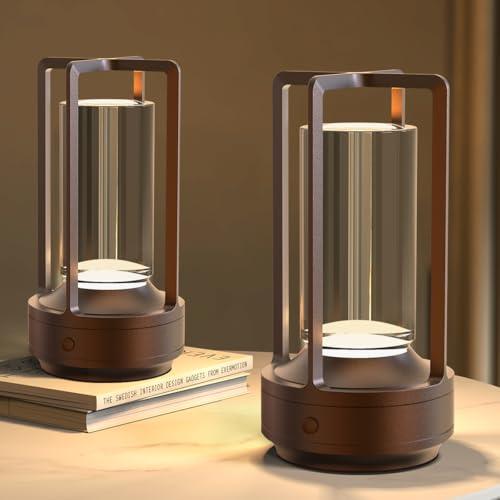 テーブルランプ おしゃれ コードレス Hapfish 2パック 3000mAh間接照明