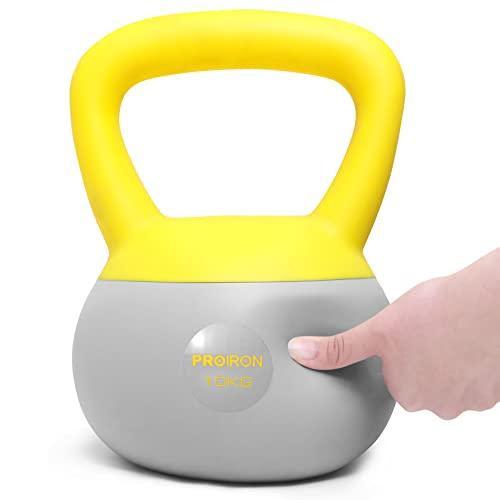 天山ケトルベル 28kg ／ TENZAN クラシック 鋳鉄製（使用感あり） PROIRON ケトルベル 柔らかい 10kg kettlebell 鉄ビーズ砂鉄 充填
