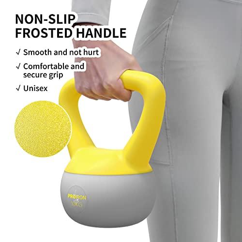 PROIRON ケトルベル 柔らかい 10kg kettlebell 鉄ビーズ砂鉄 充填