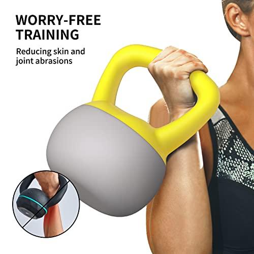 PROIRON ケトルベル 柔らかい 10kg kettlebell 鉄ビーズ砂鉄 充填