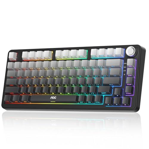 AOC GK330 ゲーミングキーボード ワイヤレス 3WAY接続 AOC GK330 ゲーミングキーボード ワイヤレス 3WAY接続(BT5.0/2.4G/有線