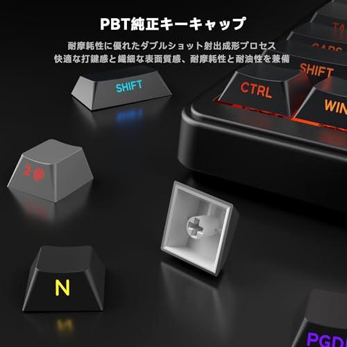 AOC GK330 ゲーミングキーボード ワイヤレス 3WAY接続 AOC GK330 ゲーミングキーボード ワイヤレス 3WAY接続(BT5.0/2.4G/有線