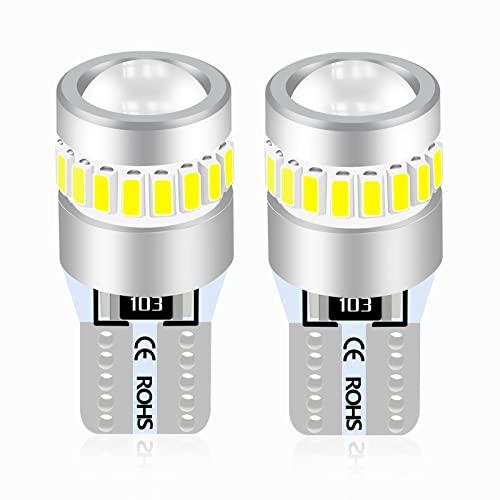 LTONXEN T10 led ホワイト 爆光 レンズ付き 無極性 ポジションランプ