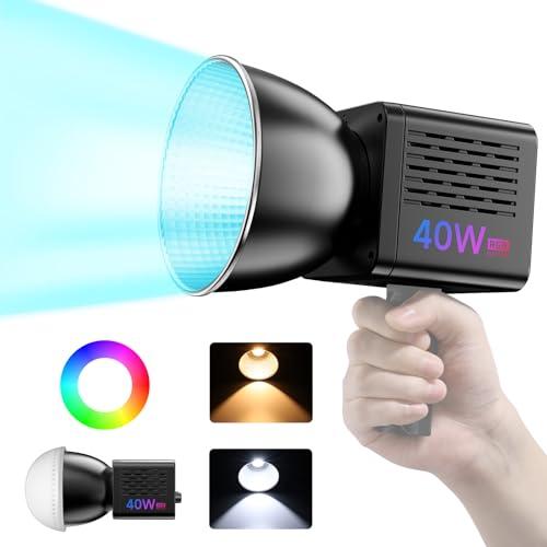 Ulanzi L024 40W RGB COB撮影用ライト LEDビデオライト COBライト