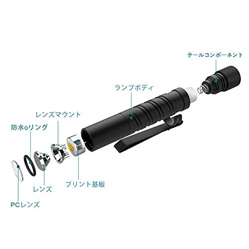 OLIGHT(オーライト) I3T EOS LED懐中電灯 フラッシュライト 180