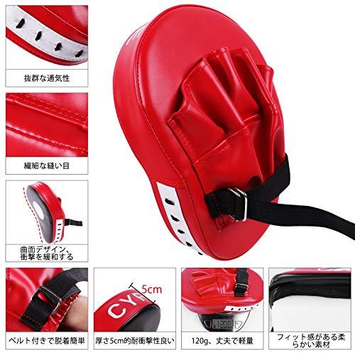 キックミット パンチング ミット  ボクシング テコンドー 空手 総合格闘技 武術 トレーニング 軽量 2点セット キック ミット 空手 ボクシング ミット打ち セット テコンドー