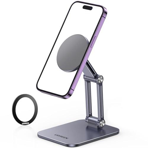 UGREEN マグネット スマホスタンド 卓上 MagSafe式 折り畳める