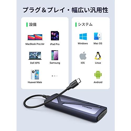 UGREEN M.2 SSD 外付けケース Amazon.co.jp: UGREEN M.2 SSD ケース M.2 SSD 外付けケース