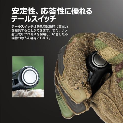 OLIGHT(オーライト) Warrior Nano 懐中電灯 1200ルーメン 強力 LED