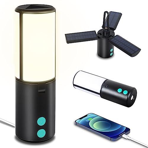 ☆シンプル ソーラーランタン キャンプランタン 1台2役 太陽光