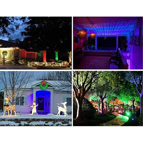 SenMeiGuang RGB 投光器 LED 50W 16色 4モード リモコン付き ガーデン