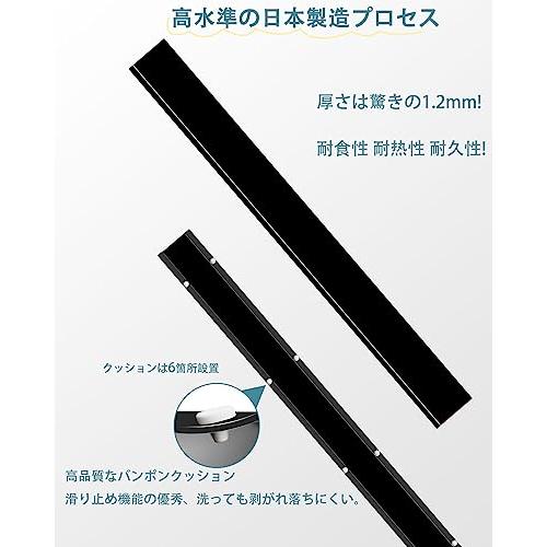 排気口カバー 薄型タイプ新登場 92cm コンロカバー 高級 ヘアライン ステンレス製 コンロ奥ラック 油はね ガード ワイドコンロＩＨに対応｜ebisstore333｜05