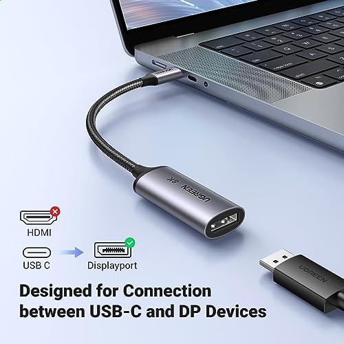 UGREEN 8K@60Hz 4K@240Hz 4K@144Hz USB Type-C DisplayPort 変換