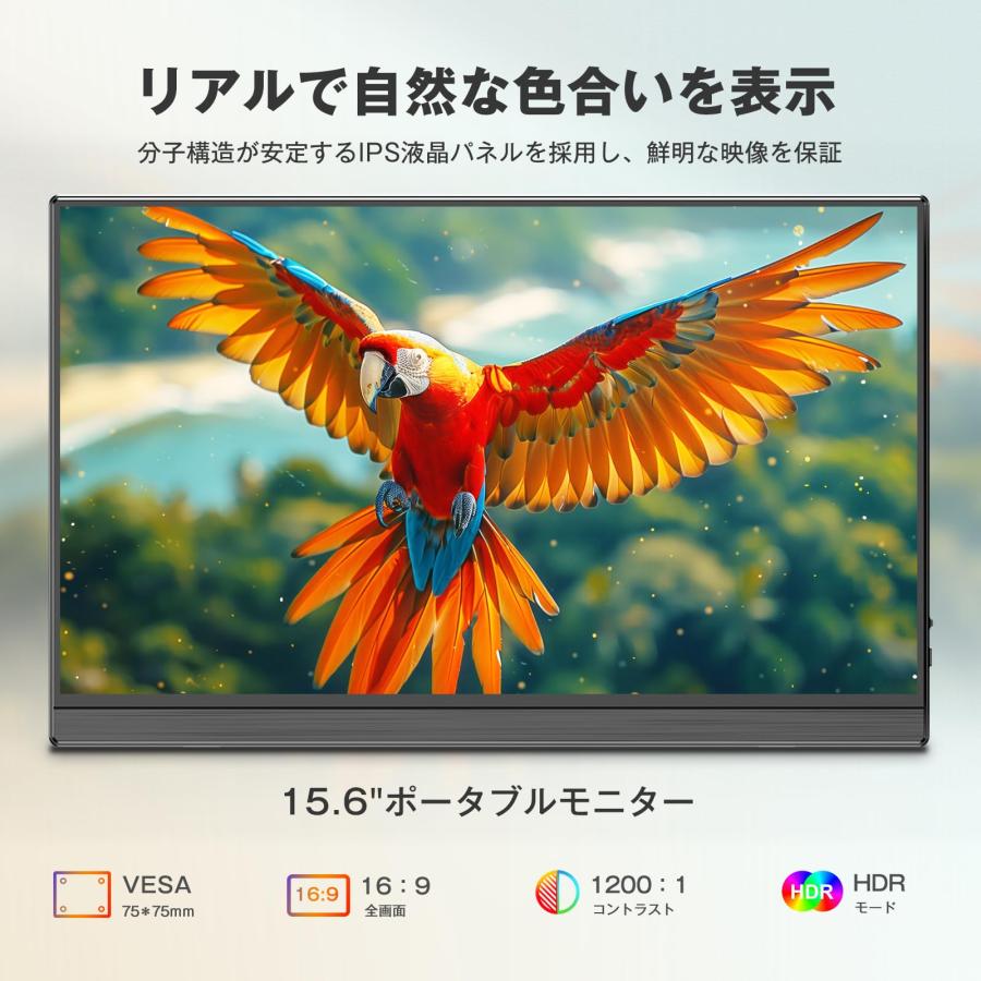 Newsoul モバイルモニター 15.6インチ モバイルディスプレイ Newsoul モバイルモニター 15.6インチ モバイルディスプレイ