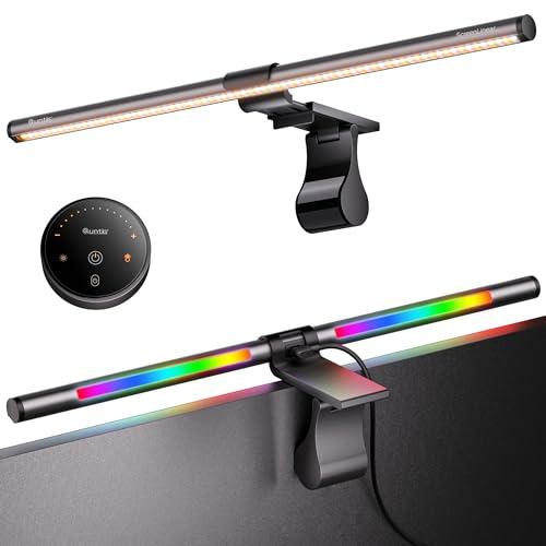 モニターライト USBライト 51cm 無線リモコン搭載 無段階調光 Quntis モニターライト 51cm RGB バックライト付き 無線リモコン搭載 4