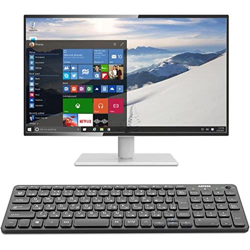 TOSHIBA デスクトップPC ワイヤレスキーボード付き PCGEAR 無線ワイヤレスキーボード ブラック｜PC-SKW41 K 01-3515