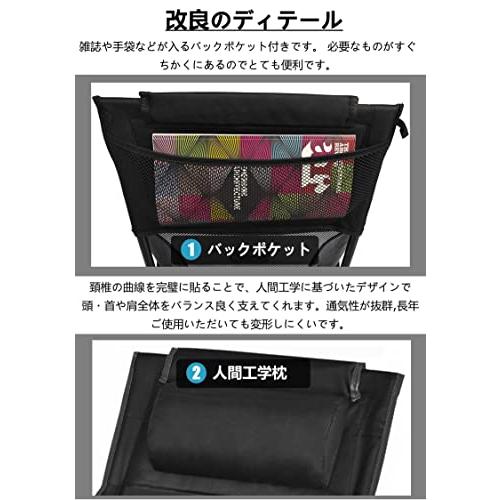 アウトドアチェア 2WAY キャンプ椅子 ローチェア 軽量 枕付き ハイバック DesertFox アウトドアチェア 2WAY キャンプ椅子 ローチェア 軽量