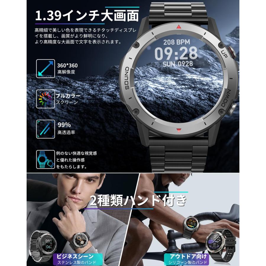 IP68 防水スマートウォッチ 通話可能 IP68 防水スマートウォッチ 通話可能