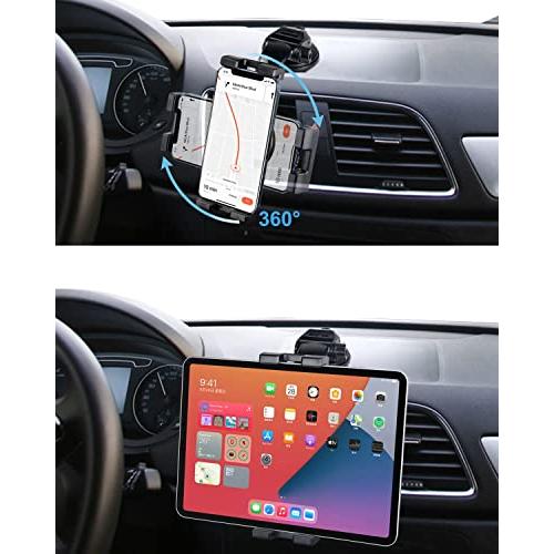 woleyi 車載ダッシュボードホルダー タブレットホルダー 粘着ゲル吸盤