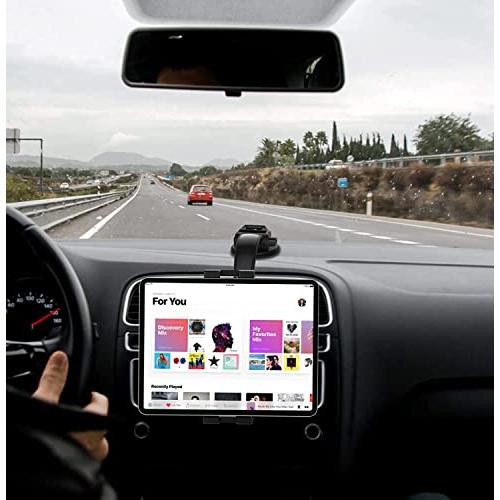 woleyi 車載ダッシュボードホルダー タブレットホルダー 粘着ゲル吸盤