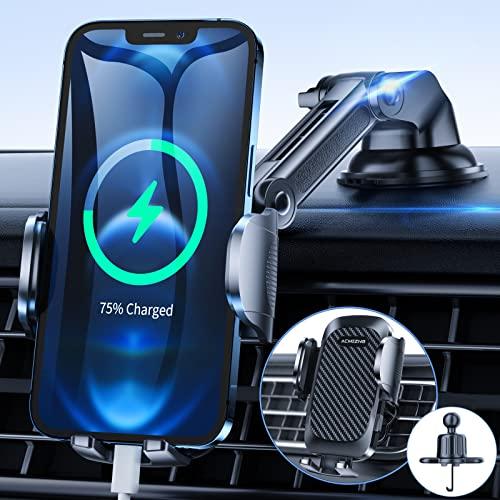 スマホホルダー ACMEZING 車載ホルダー業界新型フック式+粘着ゲル吸盤
