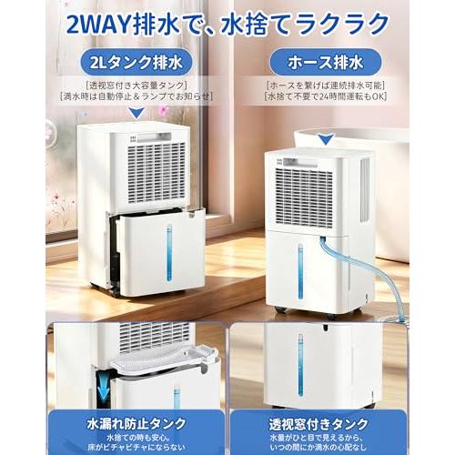 除湿機 コンプレッサー式 除湿量22L / 日 強力除湿 2026新登場