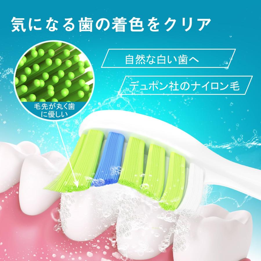 Dealswin 電動歯ブラシ 替えブラシ フィリップス ソニッケアー 用 の