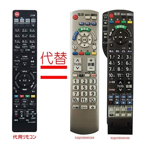 PerFascin 代用リモコン replace for パナソニック テレビ リモコン