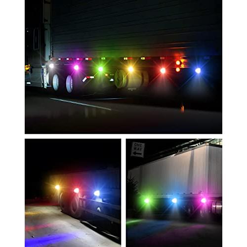 Cartist LED サイドマーカーランプ 路肩灯 両面発光 トラック専用 2023