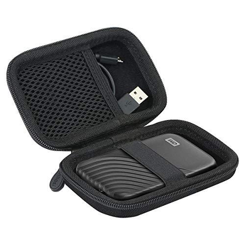 WD ポータブルSSD 1TB / 500GB My Passport 完全対応 専用保護収納