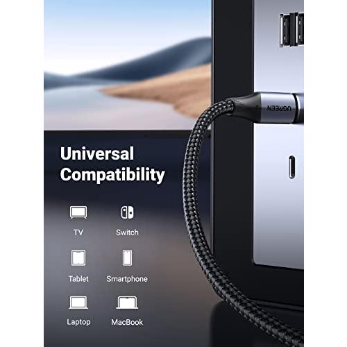 UGREEN USB Cケーブル【PD対応 240W/5A急速充電4K / 60Hz映像出力