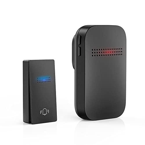 ワイヤレスチャイム 玄関チャイム 電池不要 自動発電 工事不要 38曲