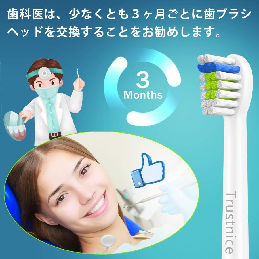 Trustnice 替えブラシ ミニ コンパクト フィリップス ソニッケアー