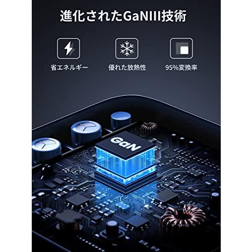 UGREEN Nexode PD 充電器 100W 4ポート 卓上 USB-C×3 USB-A×1 GaNIII(窒化ガリウム)採用 PPS超急速充電2.0にも対応 2mの電源ケーブル付き PSE技術基準適合 iphone15-8/GalaxyS23-S8/Xperia/Android/Pixel Pro/Macbook Pro/iPad Pro/Switch 各種USB機器対応 CD328 UGREEN Nexode PD 充電器 100W 4ポート 卓上 USB-C×3 USB-A×1 GaNIII