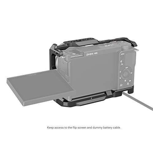 SmallRig ZV-E10用グリップ付きケージ/内蔵クイックリリース SmallRig ZV-E10用グリップ付きケージ/内蔵クイックリリース