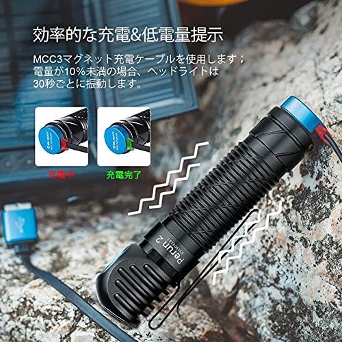 OLIGHT(オーライト) Perun2 LED ヘッドライト マグネット充電 OLIGHT(オーライト) Perun2 LED ヘッドライト マグネット充電