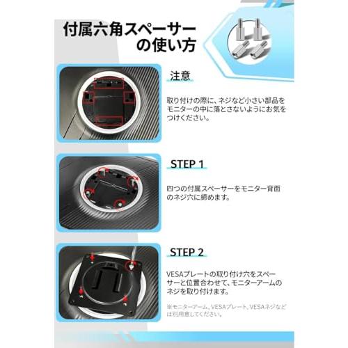 cocopar モニター 27インチ 4K USB Type-C HDMI2.1(TMDS)×2 DP 95%DCI