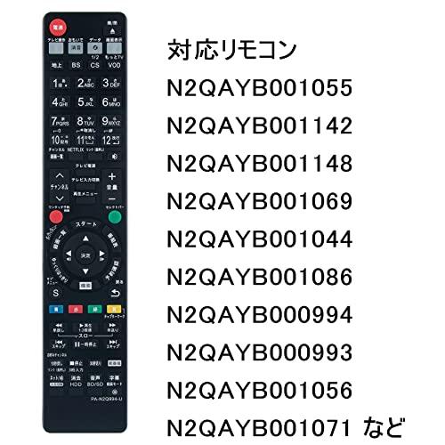 PerFascin 代用リモコン replace for パナソニック リモコン
