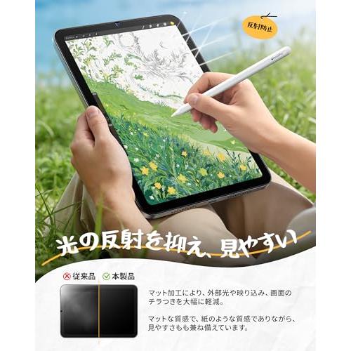 NIMASO ペーパーライクフィルム iPad mini7（A17 Pro）第7世代 2024用