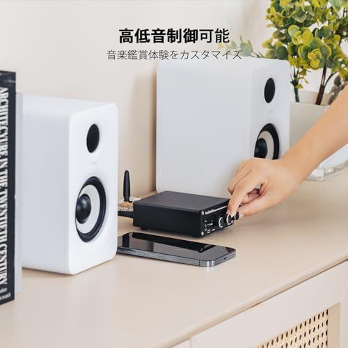 Fosi Audio BT20A Bluetooth 5.0 パワーアンプ 2.0CH ステレオ