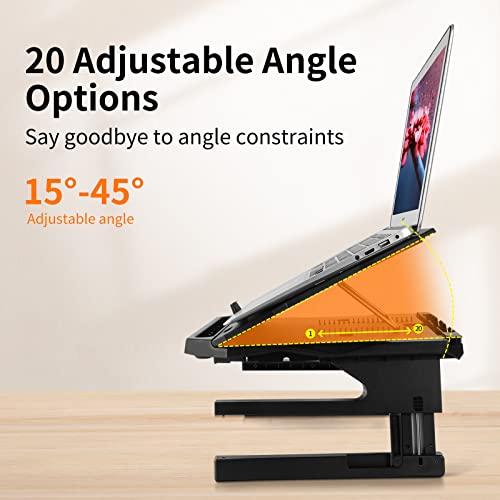 Olmaster ノートパソコンスタンド マルチアングル 調節可能 ポータブル