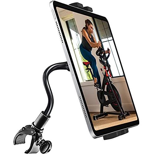 woleyi グースネック フィットネスバイクタブレットホルダー 自由曲げ 